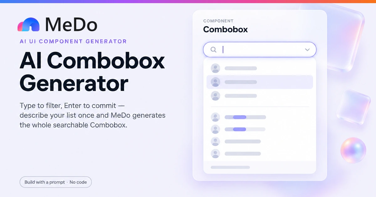 Combobox