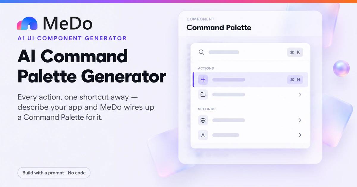 Command Palette