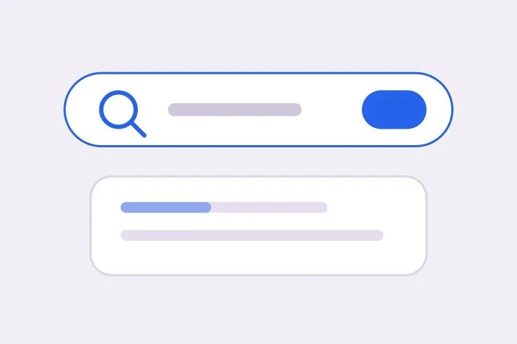 Barre de recherche